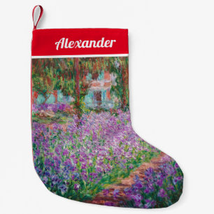 Claude Monet - Konstnärens Garden på Giverny Liten Julstrumpa