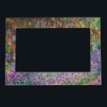 Claude Monet - Konstnärens Garden på Giverny Magnetisk Fotoram<br><div class="desc">Konstnärens Garden vid Giverny/Le Jardin de l'artiste a Giverny - Claude Monet,  1900</div>