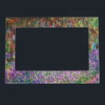 Claude Monet - Konstnärens Garden på Giverny Magnetisk Fotoram<br><div class="desc">Konstnärens Garden vid Giverny/Le Jardin de l'artiste a Giverny - Claude Monet,  1900</div>