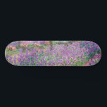 Claude Monet - Konstnärens Garden på Giverny Mini Skateboard Bräda 18,5 Cm<br><div class="desc">Konstnärens Garden vid Giverny/Le Jardin de l'artiste a Giverny - Claude Monet,  1900</div>