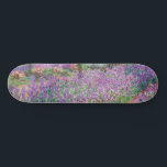 Claude Monet - Konstnärens Garden på Giverny Mini Skateboard Bräda 18,5 Cm<br><div class="desc">Konstnärens Garden vid Giverny/Le Jardin de l'artiste a Giverny - Claude Monet,  1900</div>