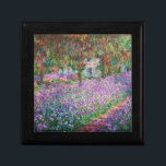 Claude Monet - Konstnärens Garden på Giverny Minnesask<br><div class="desc">Konstnärens Garden vid Giverny/Le Jardin de l'artiste a Giverny - Claude Monet,  1900</div>