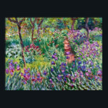 Claude Monet - Konstnärens Garden på Giverny Poster<br><div class="desc">Claude Monet - Konstnärens Garden på Giverny</div>