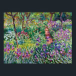 Claude Monet - Konstnärens Garden på Giverny Poster<br><div class="desc">Claude Monet - Konstnärens Garden på Giverny</div>