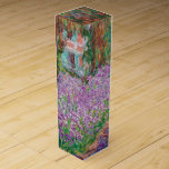 Claude Monet - Konstnärens Garden på Giverny Presentask För Vinflaska<br><div class="desc">Konstnärens Garden vid Giverny/Le Jardin de l'artiste a Giverny - Claude Monet,  1900</div>