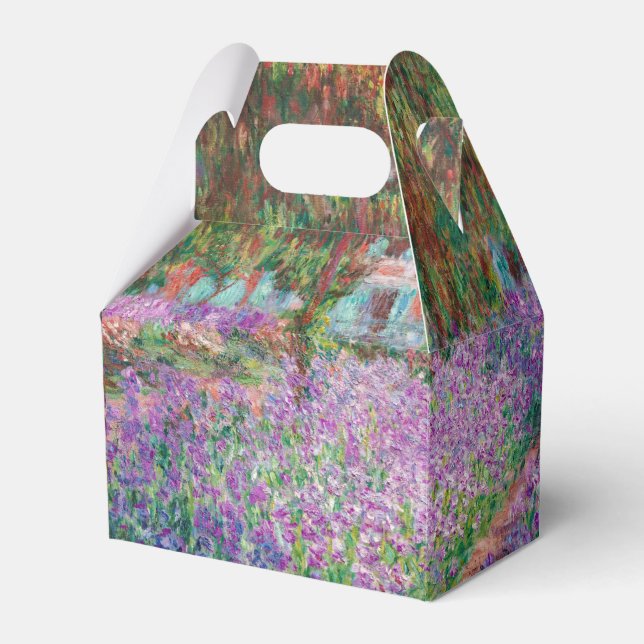 Claude Monet - Konstnärens Garden på Giverny Presentaskar (Framsidan Sidan)