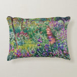 Claude Monet - Konstnärens Garden på Giverny Prydnadskudde<br><div class="desc">Claude Monet - Konstnärens Garden på Giverny</div>
