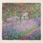 Claude Monet - Konstnärens Garden på Giverny Sjal<br><div class="desc">Konstnärens Garden vid Giverny/Le Jardin de l'artiste a Giverny - Claude Monet,  1900</div>