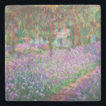 Claude Monet - Konstnärens Garden på Giverny Stenunderlägg<br><div class="desc">Konstnärens Garden vid Giverny/Le Jardin de l'artiste a Giverny - Claude Monet,  1900</div>