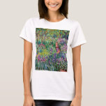 Claude Monet - Konstnärens Garden på Giverny T Shirt<br><div class="desc">Claude Monet - Konstnärens Garden på Giverny</div>