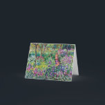 Claude Monet - Konstnärens Garden på Giverny Tack Kort<br><div class="desc">Claude Monet - Konstnärens Garden på Giverny</div>