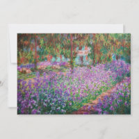 Claude Monet - Konstnärens Garden på Giverny