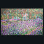 Claude Monet - Konstnärens Garden på Giverny Tyg<br><div class="desc">Konstnärens Garden vid Giverny/Le Jardin de l'artiste a Giverny - Claude Monet,  1900</div>