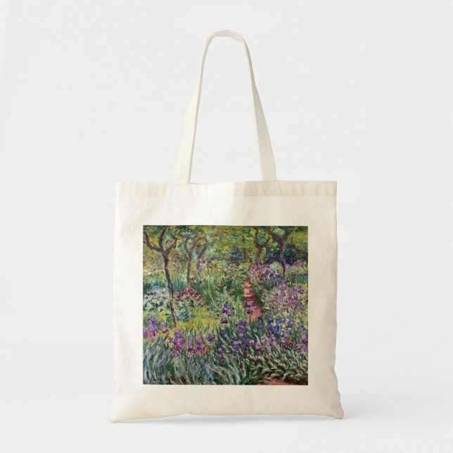 Claude Monet - Konstnärens Garden på Giverny Tygkasse (Framsidan)