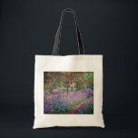 Claude Monet - Konstnärens Garden på Giverny Tygkasse<br><div class="desc">Konstnärens Garden vid Giverny/Le Jardin de l'artiste a Giverny - Claude Monet,  1900</div>