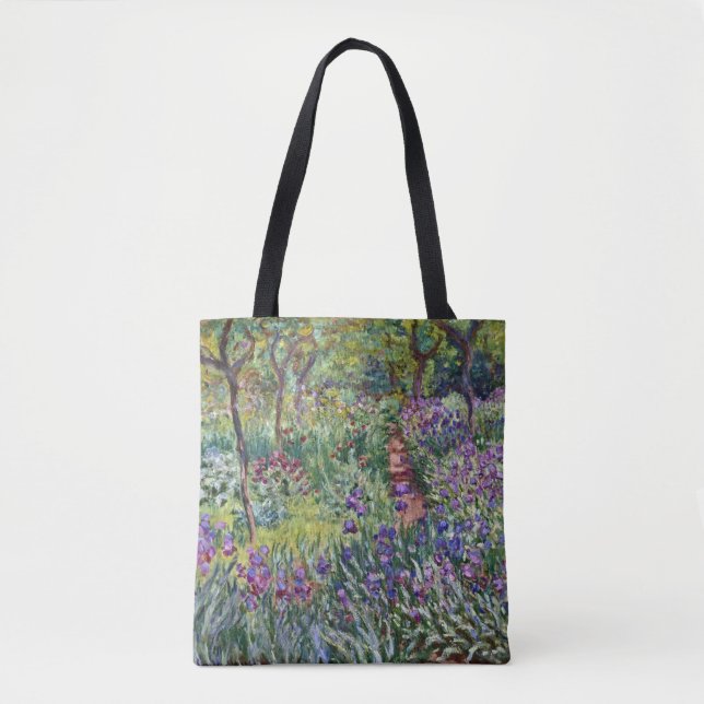 Claude Monet - Konstnärens Garden på Giverny Tygkasse (Framsida)