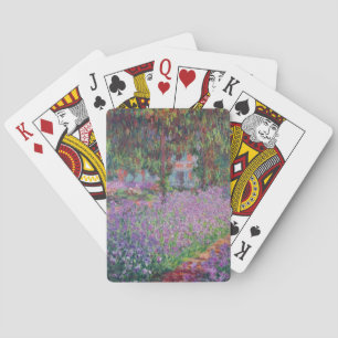Claude Monet Konstnärens Garden vid Giverny Casinokort