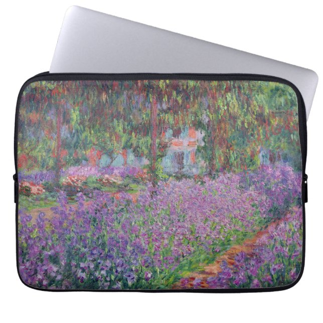 Claude Monet | Konstnärens Garden vid Giverny Laptop Fodral (Framsidan)