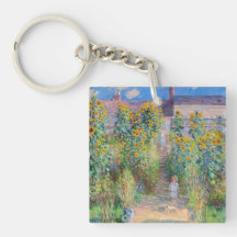 Claude Monet - Konstnärens Garden vid Vetheuil