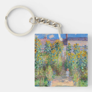 Claude Monet - Konstnärens Garden vid Vetheuil