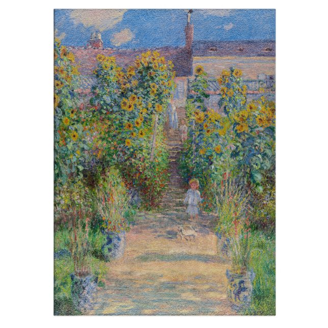Claude Monet - Konstnärens Garden vid Vetheuil (Skapare uppladdad)