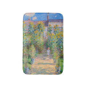 Claude Monet - Konstnärens Garden vid Vetheuil Badrumsmatta