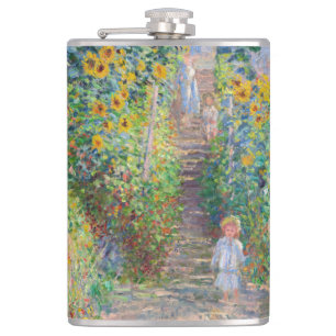Claude Monet - Konstnärens Garden vid Vetheuil Fickplunta