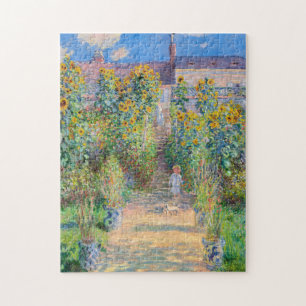 Claude Monet - Konstnärens Garden vid Vetheuil Pussel