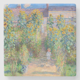 Claude Monet - Konstnärens Garden vid Vetheuil Stenunderlägg