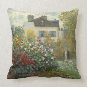 Claude Monet konstnärens trädgård i Argenteui Kudde