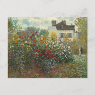 Claude Monet Konstnärens trädgård i Argentina Vykort