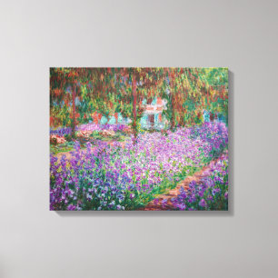 Claude Monet - konstnärens trädgård i Giverny Canvastryck