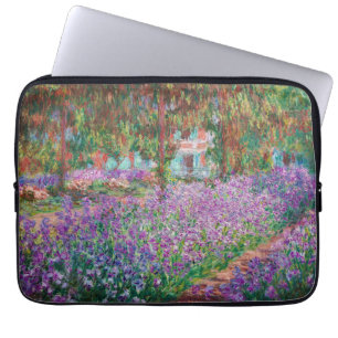 Claude Monet - Konstnärens trädgård i Giverny Laptop Fodral