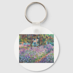 Claude Monet - konstnärens trädgård på Givern Nyckelring