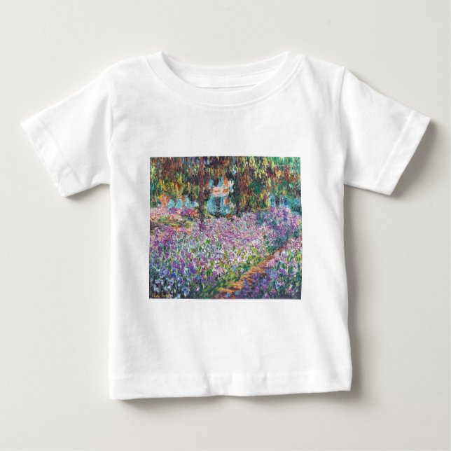 Claude Monet - konstnärens trädgård på Givern T-shirt (Framsida)