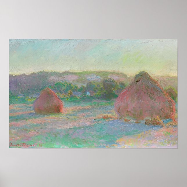 Claude Monet konststil Poster (Framsidan)
