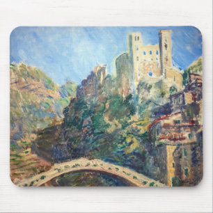 Claude Monet-konstverk - Castle of Dolceacqua Musmatta