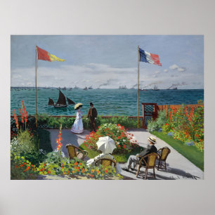 Claude Monet konstverk Poster