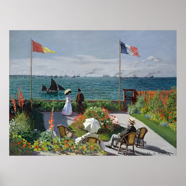 Claude Monet konstverk Poster (Framsidan)