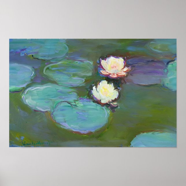 Claude Monet konstverk Poster (Framsidan)