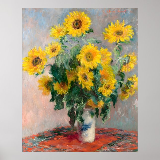 Claude Monet konstverk Poster (Framsidan)