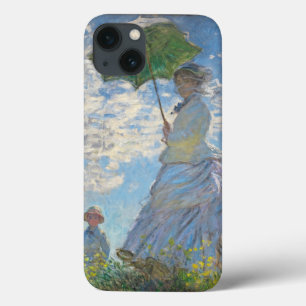 Claude Monet   kvinna med en ett slags solskydd