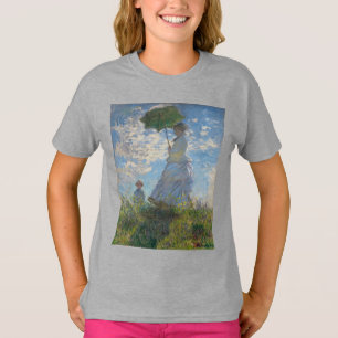 Claude Monet kvinna med en ett slags solskydd 1875 T-shirt