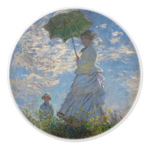 Claude Monet Kvinna med parasoll Konstavlution Knopp