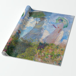 Claude Monet - Kvinna med Parasolserie Presentpapper