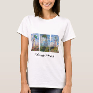 Claude Monet - Kvinna med Parasolserie T Shirt