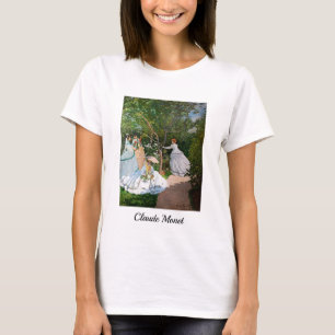 Claude Monet - Kvinnor i trädgården T Shirt