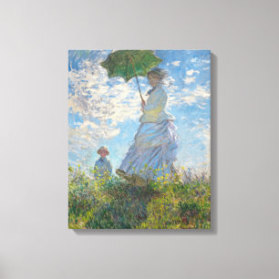 Claude Monet Kvinnor med parasol Canvastryck