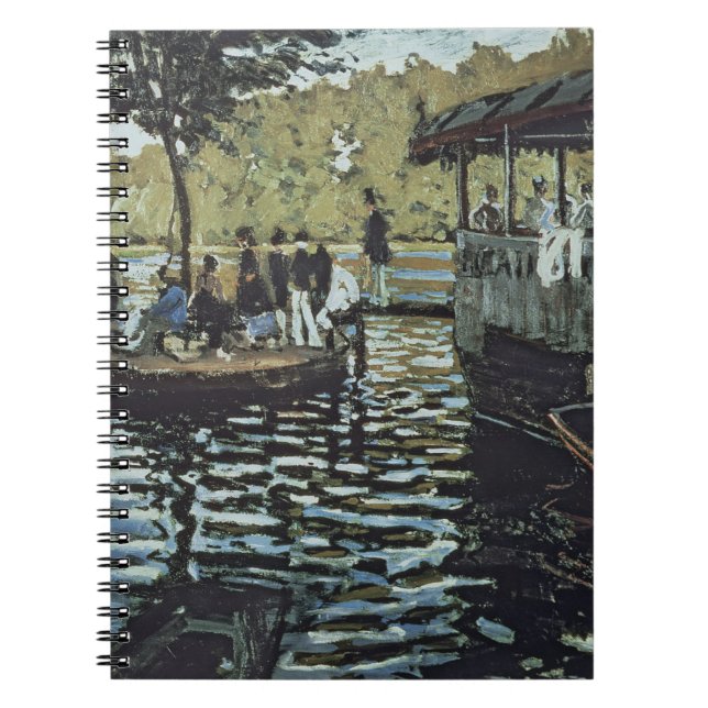 Claude Monet | La Grenouillere Anteckningsbok (Framsidan)