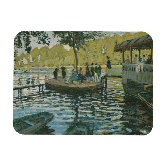 Claude Monet | La Grenouillere Magnet (Horisontell)